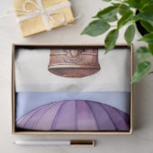 Steampunk Hete Luchtballon 1 Decoupage Document Tissuepapier (Geschenk)