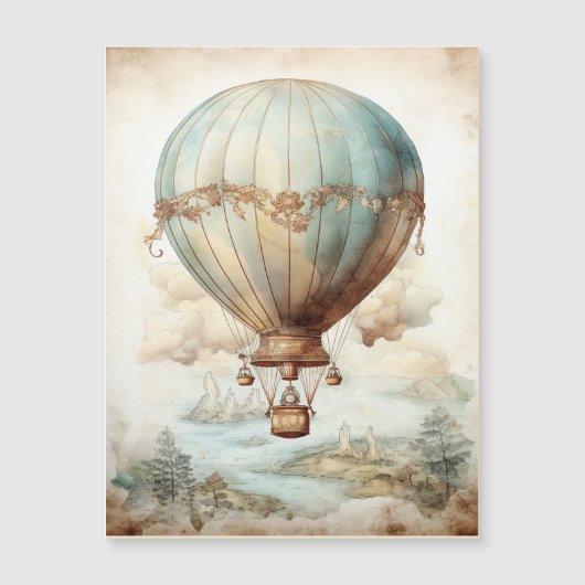 Steampunk Hete Luchtballon (2) (Voorkant)