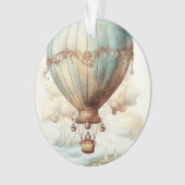  Steampunk Hete Luchtballon (2) Ornament (voorkant)