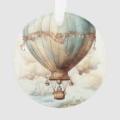Steampunk Hete Luchtballon (2) Ornament (voorkant)