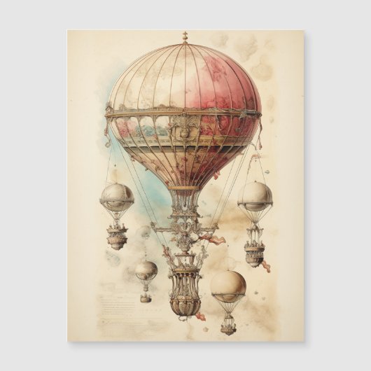  Steampunk Hete Luchtballon (4) (Voorkant)