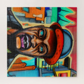 Steampunk Hip-Hop Master Jackie Legpuzzel (Horizontaal)