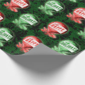 Steampunk Holiday en Kerstmis Cadeaupapier (Hoek)