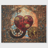  Steampunk Hoorstrelpapier Cadeaupapier (Vlak)