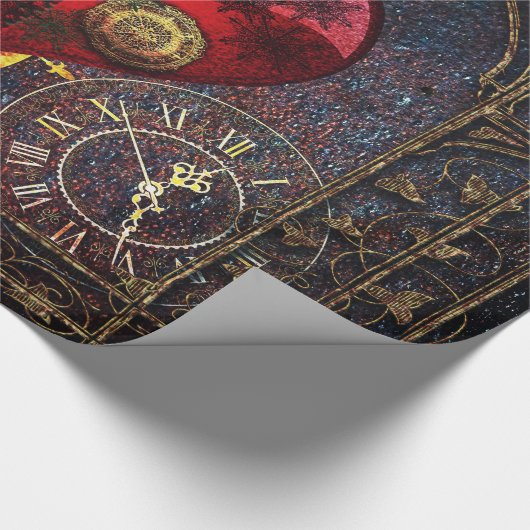  Steampunk Hoorstrelpapier Cadeaupapier (Hoek)