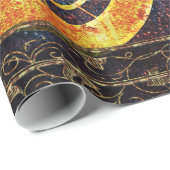  Steampunk Hoorstrelpapier Cadeaupapier (Rol Hoek)