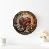 Steampunk Hoorstrelpapier Grote Klok (Huis)