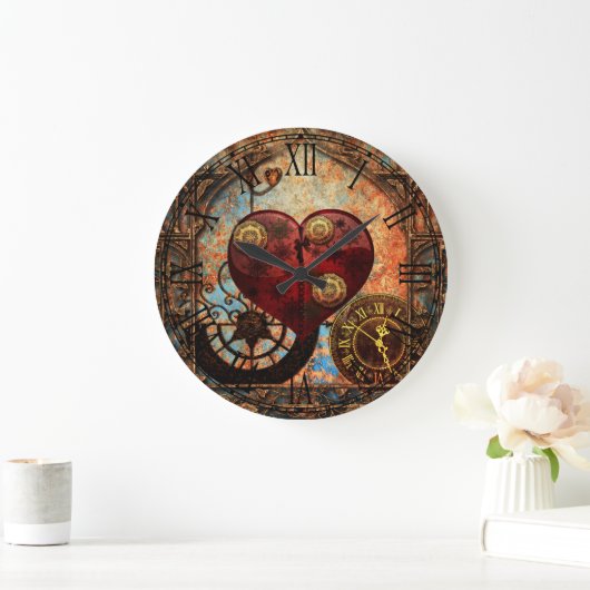 Steampunk Hoorstrelpapier Grote Klok (Huis)