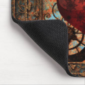 Steampunk Hoorstrelpapier Muismat (Hoek)