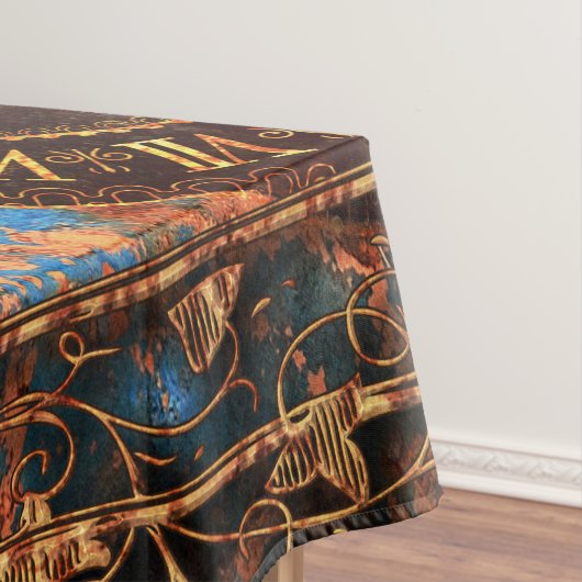 Steampunk Hoorstrelpapier Tafelkleed (Voorbeeld)