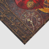  Steampunk Hoorstrelpapier Tissuepapier (Detail)