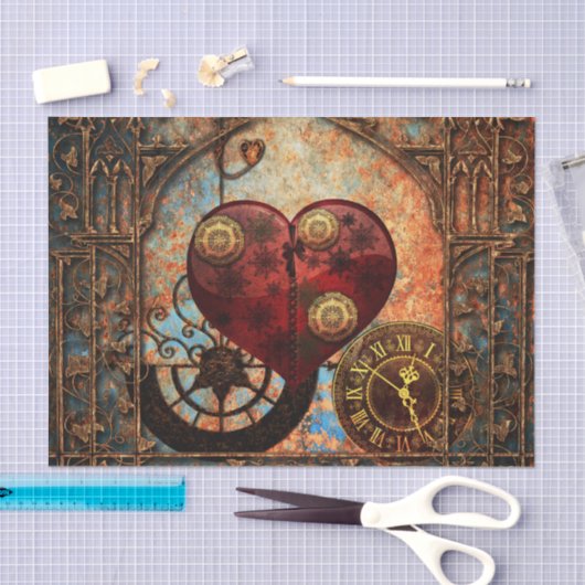 Steampunk Hoorstrelpapier Tissuepapier (Craft)