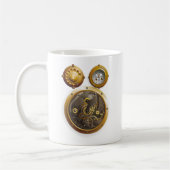 Steampunk horloge koffiemok (Links)