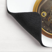 Steampunk horloge muismat (Hoek)