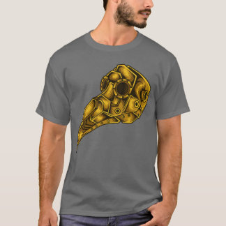 Steampunk Horror Vintagearot Pestilence Plague Doc T-shirt