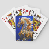 Steampunk Horse Pokerkaarten (Achterkant)