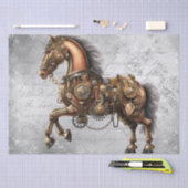 Steampunk Horse Tissuepapier (Craft)