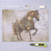 Steampunk Horse Tissuepapier (Craft)