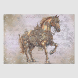 Steampunk Horse Tissuepapier