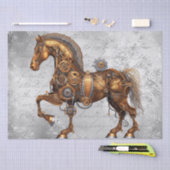 Steampunk Horse Tissuepapier (Craft)