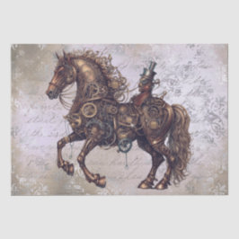 Steampunk Horse Tissuepapier