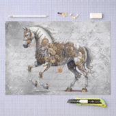 Steampunk Horse Tissuepapier (Craft)