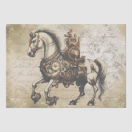 Steampunk Horse Tissuepapier