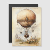  Steampunk Hot Air ballon (Voorkant / Achterkant)
