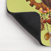 Steampunk Hot Air-ballon Muismat (Hoek)