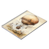 Steampunk Hot Air ballon Notitieboek (Linkerzijde)