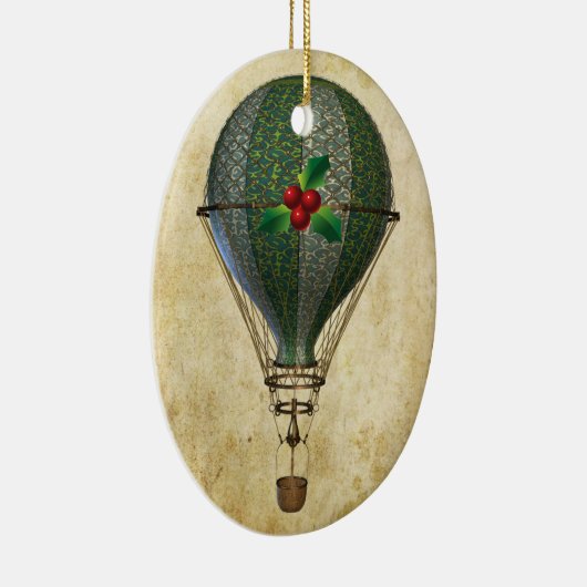 Steampunk Hot Air Ballon Ornament (Rechts)