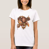 Steampunk Hot Air-ballon T-shirt (Voorkant)