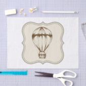 Steampunk  Hot Air ballon Tissuepapier (Craft)