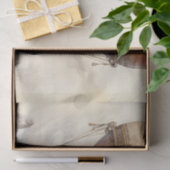 Steampunk Hot Air ballon Tissuepapier (Geschenk)