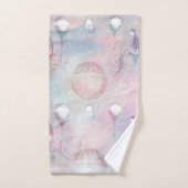 Steampunk Hot Air-ballonnen |  Feminine Bad Handdoek (Handdoek)