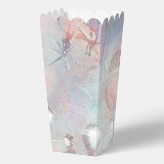 Steampunk Hot Air-ballonnen |  Feminine Bedankdoosjes (Achterkant)