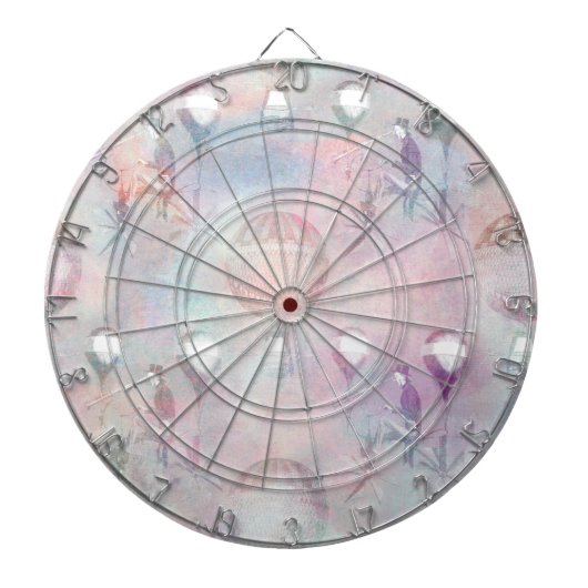 Steampunk Hot Air-ballonnen |  Feminine Dartbord (Voorkant)