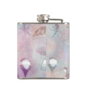 Steampunk Hot Air-ballonnen |  Feminine Heupfles (Achterkant)