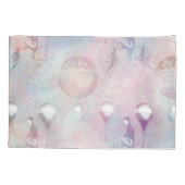 Steampunk Hot Air-ballonnen | Feminine Kussensloop (Achterkant)