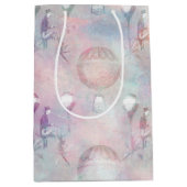 Steampunk Hot Air-ballonnen |  Feminine Medium Cadeauzakje (Voorkant)