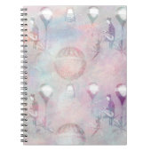 Steampunk Hot Air-ballonnen | Feminine Notitieboek (Voorkant)