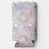 Steampunk Hot Air-ballonnen |  Feminine Seltzer Blikjeskoeler (Achterkant)