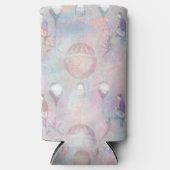 Steampunk Hot Air-ballonnen |  Feminine Seltzer Blikjeskoeler (Voorkant)