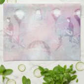 Steampunk Hot Air-ballonnen |  Feminine Theedoek (Gevouwen)