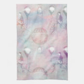 Steampunk Hot Air-ballonnen |  Feminine Theedoek (Verticaal)