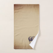 Steampunk Hot Air-ballonnen met schip Bad Handdoek (Handdoek)