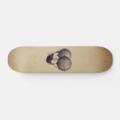Steampunk Hot Air-ballonnen met schip Persoonlijk Skateboard (Horizontaal)