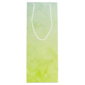 Steampunk Hot Air-ballonnen met Ship Green Wijn Cadeautas (Achterkant)