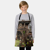 Steampunk House en Alien Schort (Gedragen)