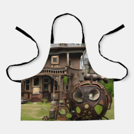 Steampunk House en Alien Schort